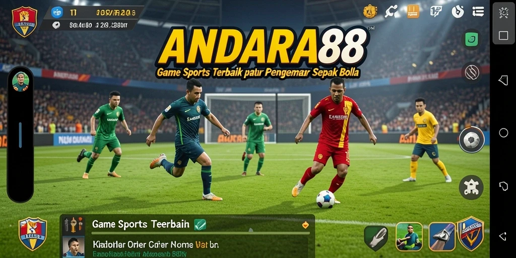 Tampilan gameplay ANDARA88 yang mendebarkan dan penuh aksi.