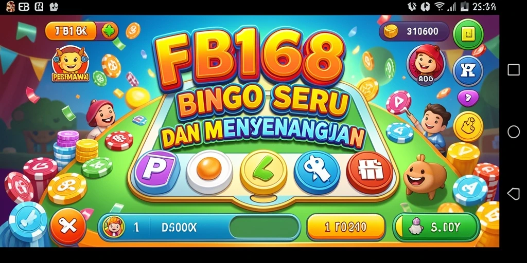 Screenshot gameplay FB168 menampilkan suasana seru permainan Bingo.