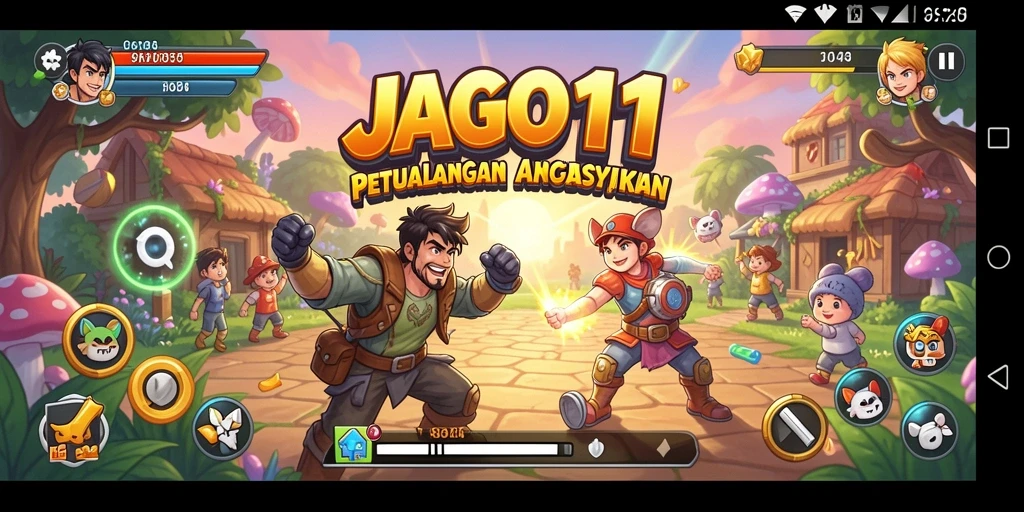 Tangkapan layar dari JAGO11 menampilkan aksi gameplay yang mendebarkan.