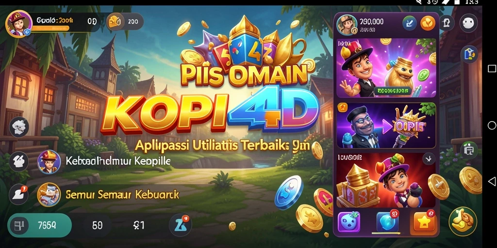 Screenshot KOPI4D menunjukkan antarmuka pengguna yang intuitif dan berbagai fitur utilitas.