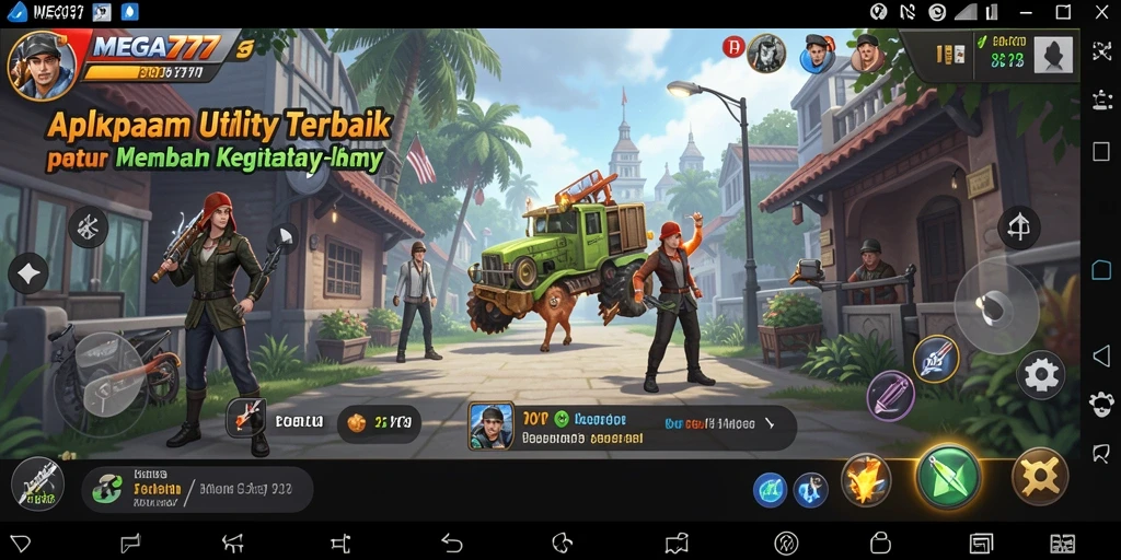 Tampilan aplikasi MEGA777 yang intuitif dan fungsional.