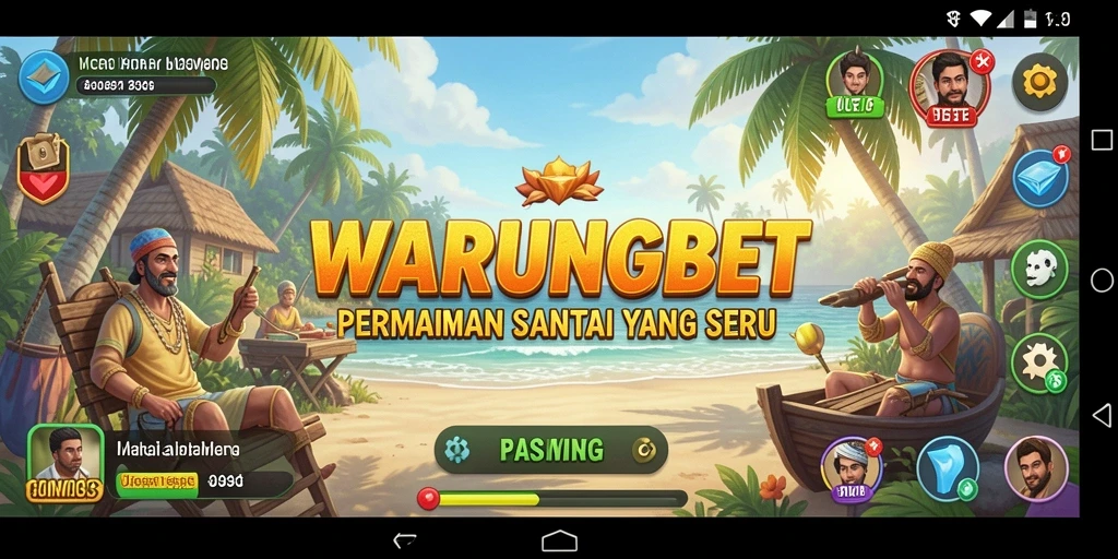 Tangkapan layar dari gameplay seru WARUNGBET yang penuh warna.